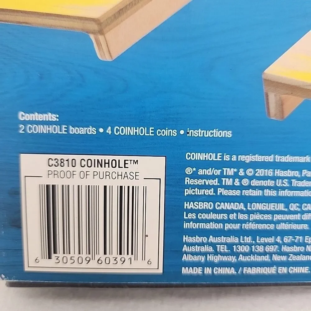 Hasbro game coinhole